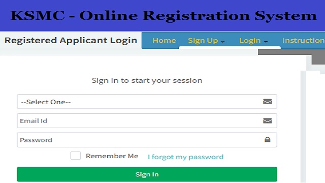 TCMC Online Registration, Login, Status, Provisional Application, Permanent Check list, NOC Application, Documents Required