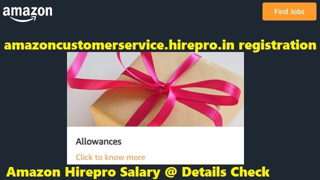 amazoncustomerservice.hirepro.in registration, Login, Work From Home admin@hirepro.in