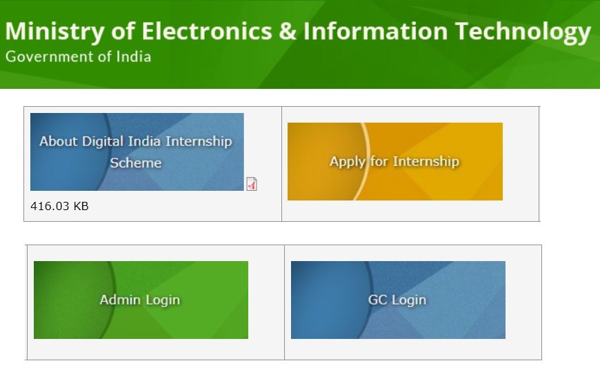 Digital India Internship Scheme 2023 Application Form, Eligibility Criteria, Apply Online