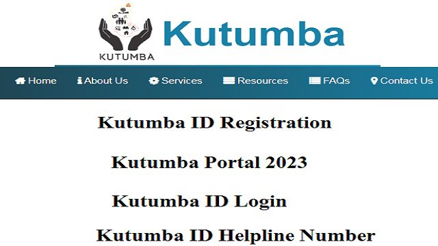 Kutumba ID Registration, kutumba.karnataka.gov.in Login, Helpline Number